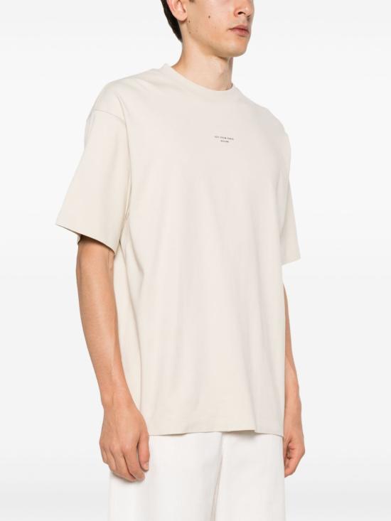26FW 드롤드무슈 반팔 티셔츠 PERMTS202CO002MT BEIGE - DROLE DE MONSIEUR