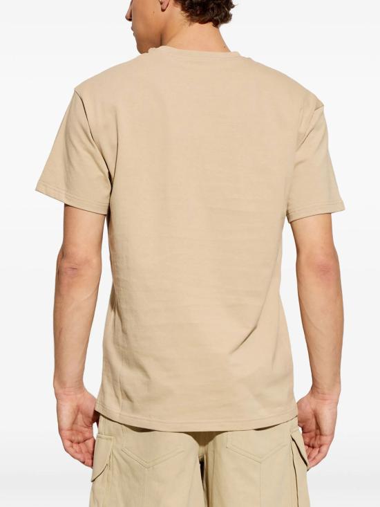 26FW 지방시 맥시 로고 코튼 티셔츠 BM71NK3YRS259 BEIGE - GIVENCHY
