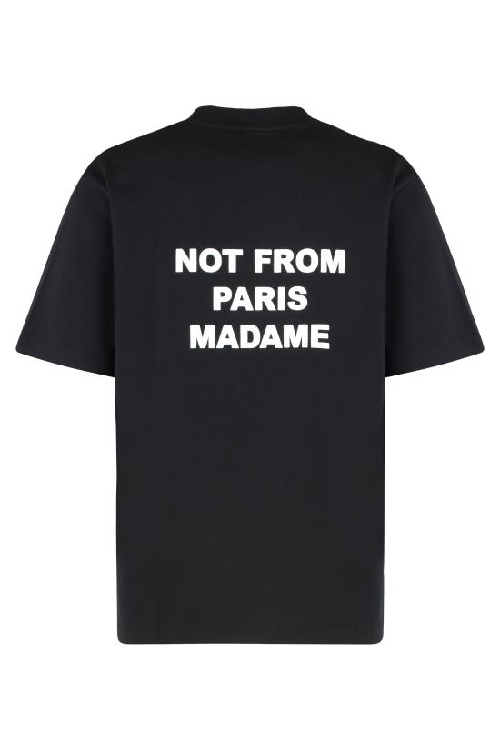 26FW 드롤드무슈 반팔 티셔츠 PERMTS203CO002BL NERO - DROLE DE MONSIEUR