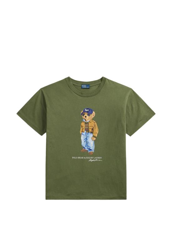 26FW 폴로 랄프로렌 반팔 티셔츠 211B17806001 VERDE