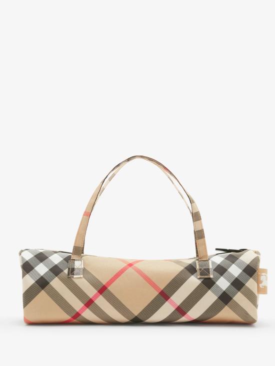 26FW 버버리 체크 접이식 우산 8122036B9368 BEIGE - BURBERRY