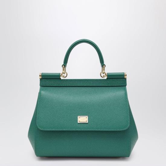 26FW 돌체앤가바나 미디움 시실리 핸드백 BB6003B100187174 VERDE