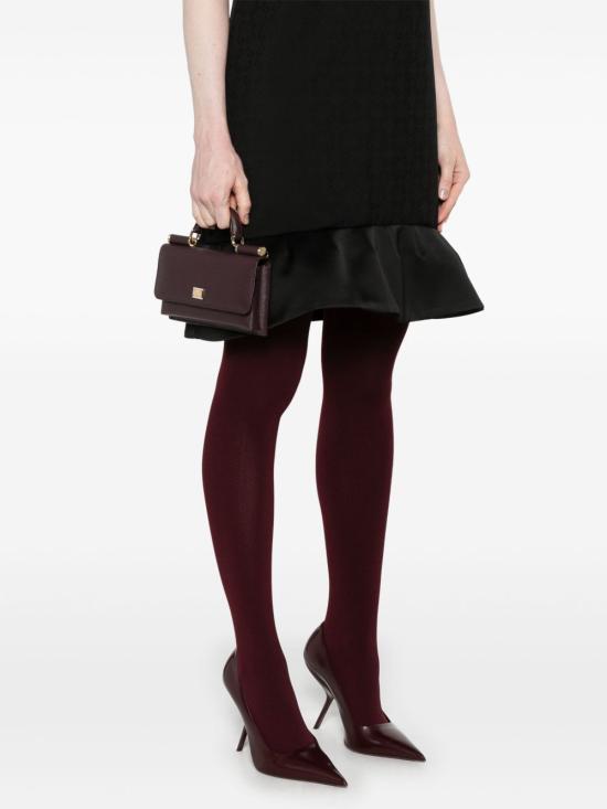 26FW 돌체앤가바나 Dauphine-print calfskin 미니백 BI3280A10018M073 ROSSO - DOLCE & GABBANA