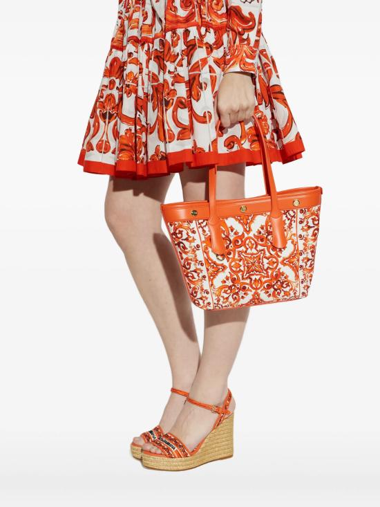26FW 돌체앤가바나 토트백 BB7828AN220ID3TN ARANCIONE - DOLCE & GABBANA
