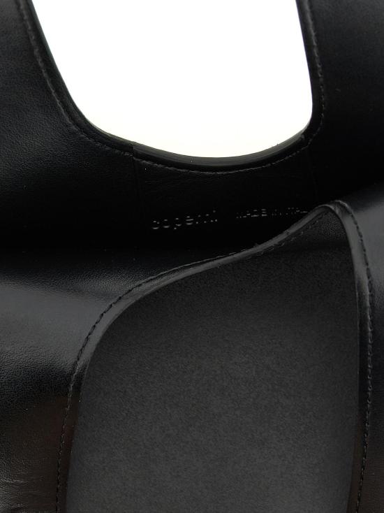  코페르니 숄더백 미니 하트 핸드백 블랙 - COPERNI