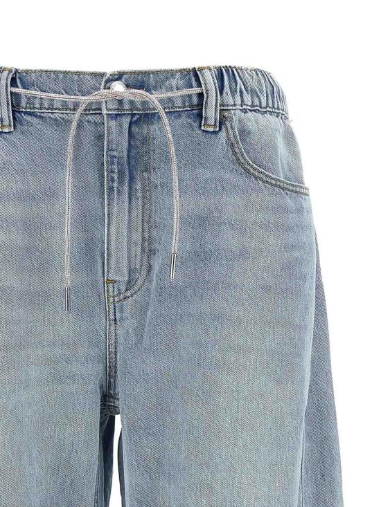 26FW 알렉산더 왕 스트레이트 팬츠 4DC3264165494 Light Blue - ALEXANDER WANG