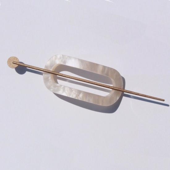  메탈렙시스 프로젝트 헤어 액세서리 헤어핀 직사각형 - METALEPSIS PROJECTS