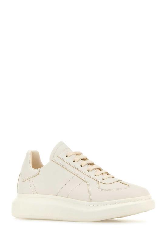  알렉산더 맥퀸 스니커즈 화이트 가죽 - ALEXANDER MCQUEEN