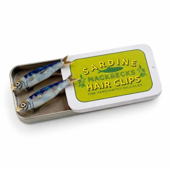  Mackbecks 헤어 액세서리 어린이용 맥벡 정어리 통조림 머리핀 세트 - OTHER BRANDS