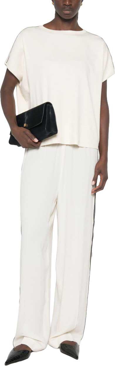 26FW 파비아나 필리피 반팔 티셔츠 JED216F119M3280145 WHITE - FABIANA FILIPPI