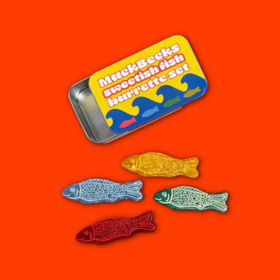  Mackbecks 헤어 액세서리 맥벡스 스위티쉬 피쉬 키즈 헤어핀 세트 - OTHER BRANDS