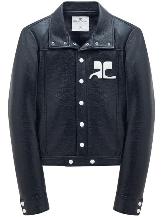 26SS 쿠레쥬 가죽 자켓 PERCBL017VY0014 7075 Blue