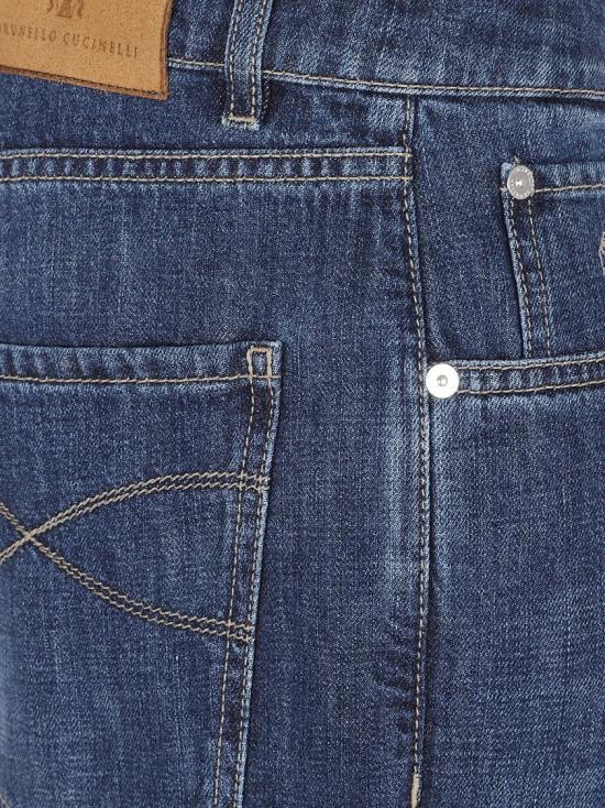 26SS 브루넬로 쿠치넬리 데님 M0Z37X1290 C1468 Blue - BRUNELLO CUCINELLI