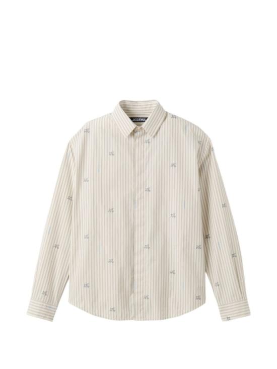 26SS 자크뮈스 시몽 롱 슬리브 셔츠 SHM00541 AW00750 1ME Neutrals