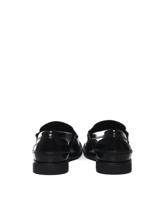 26FW 미우미우 브러쉬드 가죽 페니 로퍼 5D773D ULXF0002 BLACK - MIU MIU