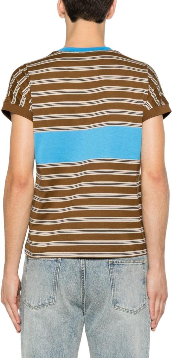26FW 베르사체 반팔 티셔츠 10255111A184396N630 BROWN - VERSACE