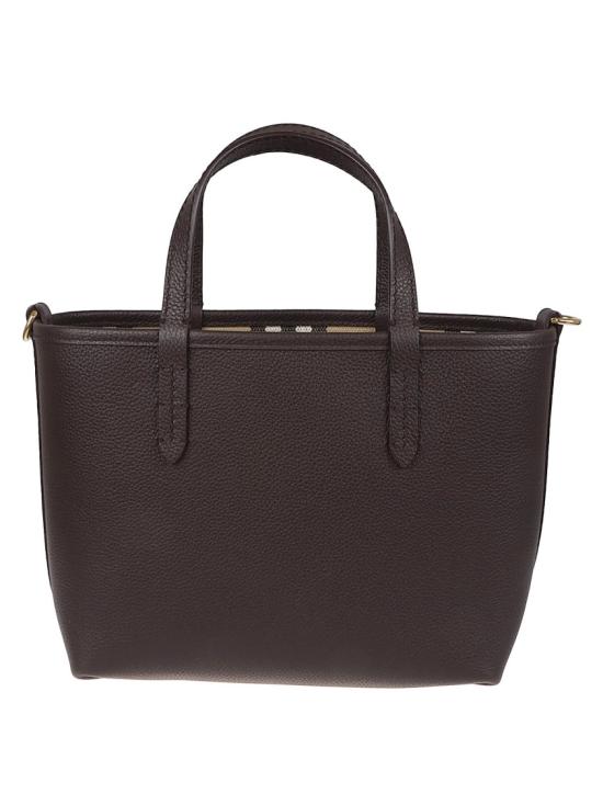 26SS 버버리 미니 리버시블 블룸즈버리 토트백 8119627 C1762 Brown - BURBERRY