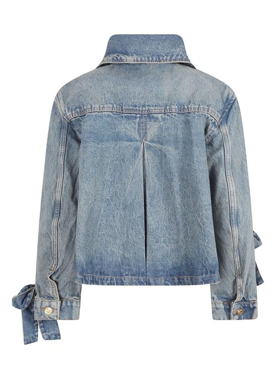 26SS 가니 라이트 리지드 데님 자켓 자켓 A1010057567 Blue - GANNI