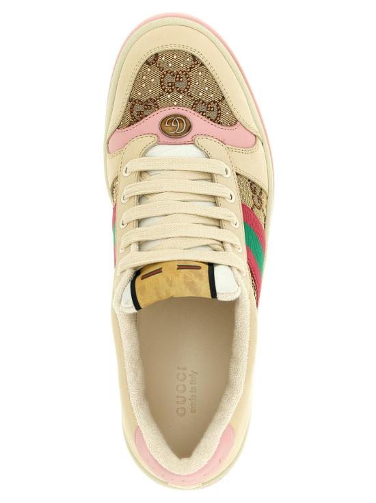  구찌 스니커즈 스크리너 카프스킨 로우탑  멀티컬러 - GUCCI