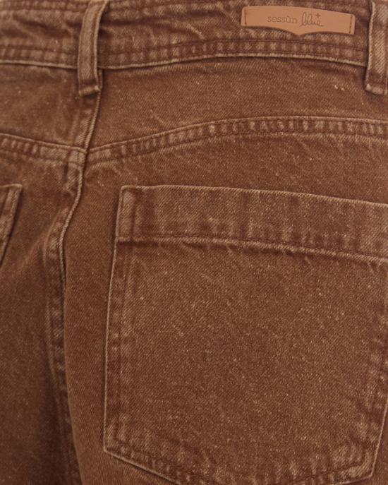 26SS 세순 스트레이트 팬츠 2403760 Brown - SESSUN