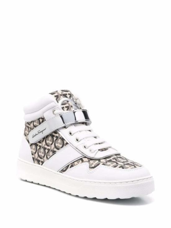  살바토레 페라가모 스니커즈 페라가모 노 하이탑  030199751247 - SALVATORE FERRAGAMO