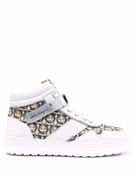  살바토레 페라가모 스니커즈 페라가모 노 하이탑  030199751247 - SALVATORE FERRAGAMO