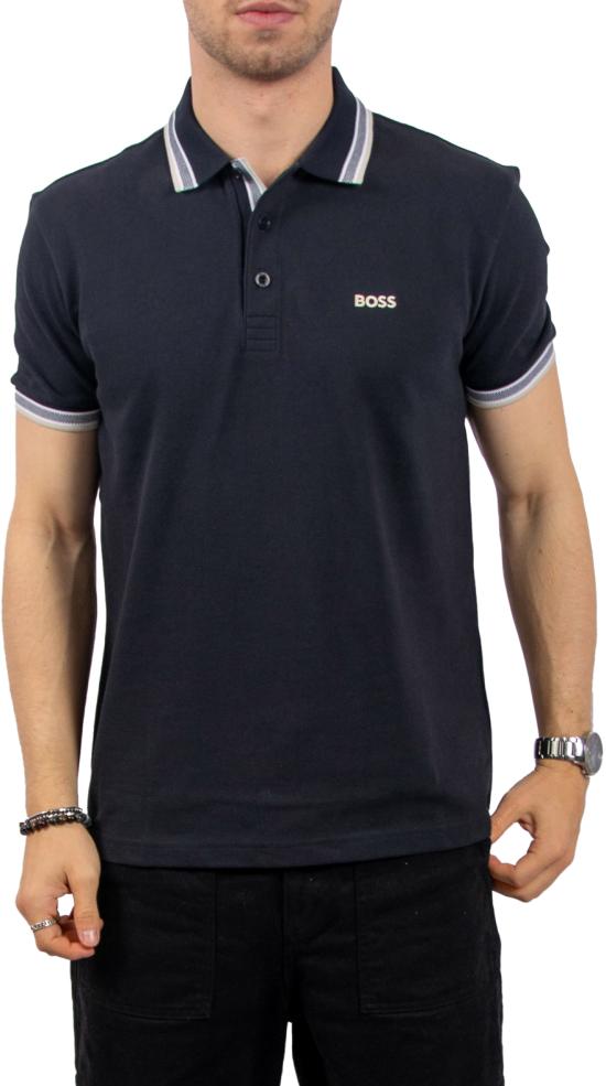 26SS 보스 폴로 티셔츠 110300668XXXL BLAUW BLUE - BOSS