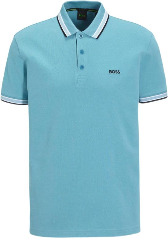 26SS 보스 폴로 티셔츠 110300668XXXL BLAUW BLUE - BOSS