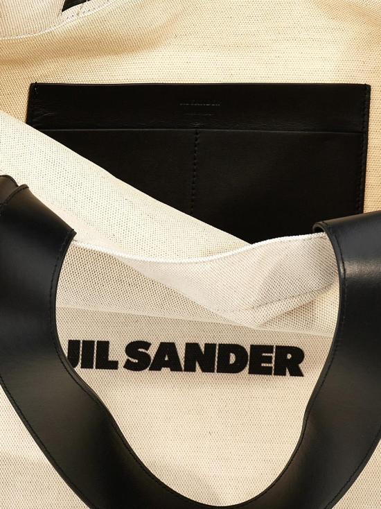  질샌더 토트백 질 샌더 플랫 쇼퍼  (투톤) - JIL SANDER