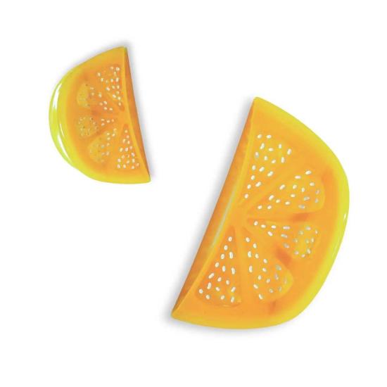  Jenny Lemons 헤어 액세서리 키즈 제니 레몬 미니 + 미 레몬 슬라이스 헤어 클립 세트 - OTHER BRANDS