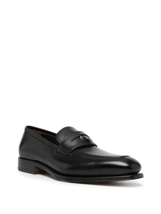  살바토레 페라가모 로퍼 페라가모 트라메짜 가죽 페니  블랙 - SALVATORE FERRAGAMO