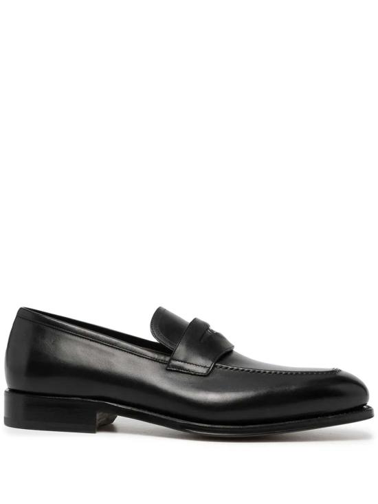  살바토레 페라가모 로퍼 페라가모 트라메짜 가죽 페니  블랙 - SALVATORE FERRAGAMO