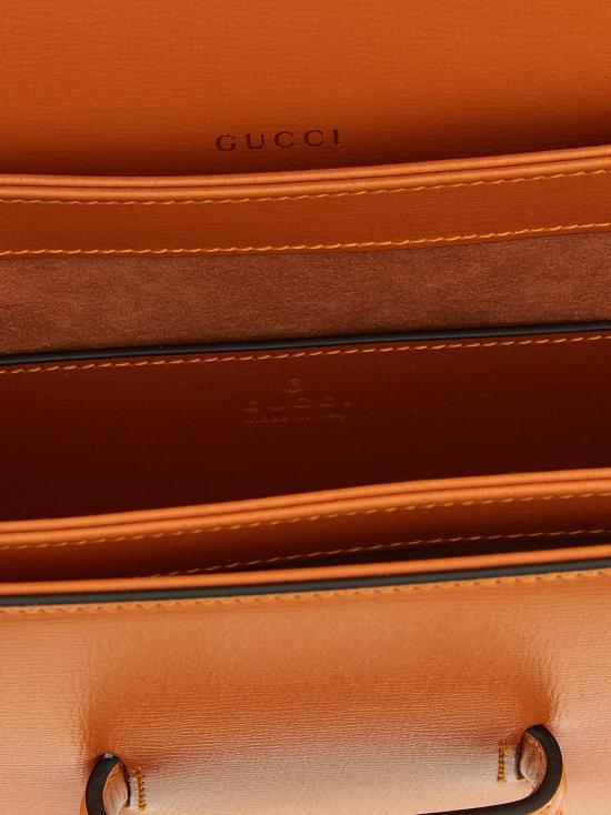  구찌 숄더백 호스빗 1955 송아지 가죽 숄더백 오렌지 - GUCCI