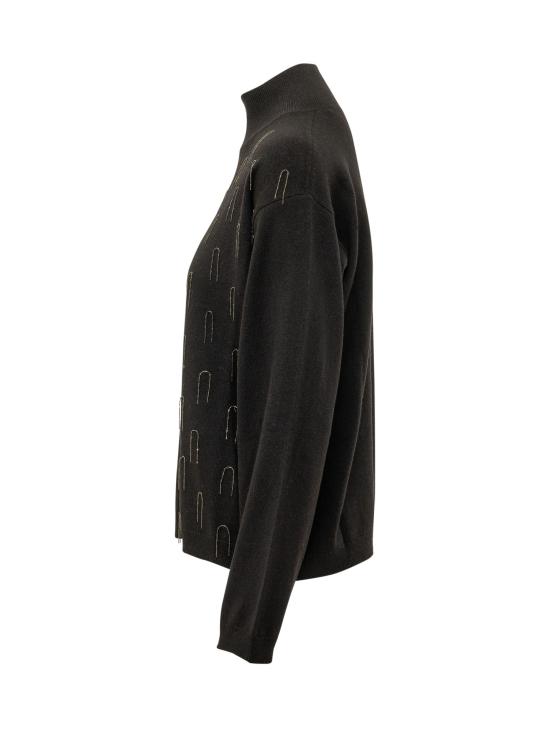 26FW 파비아나 필리피 스웨터 MAD216F372M281 825 NERO - FABIANA FILIPPI