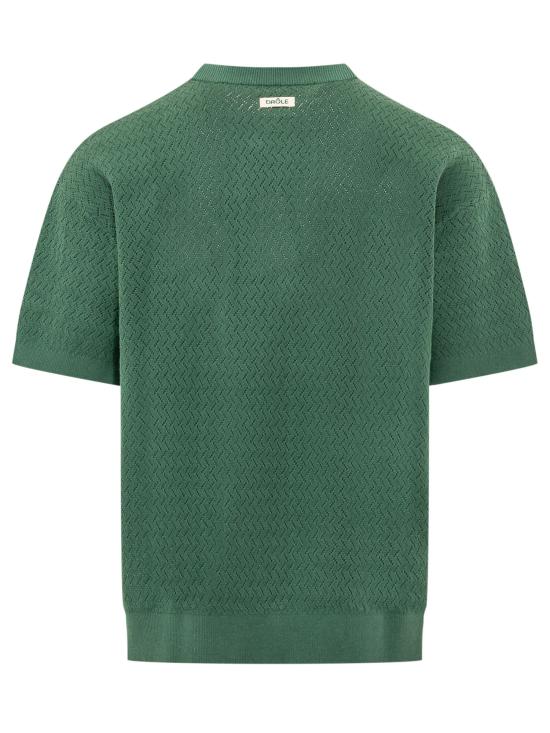 26FW 드롤드무슈 반팔 티셔츠 LPO202CO292 GN GREEN - DROLE DE MONSIEUR
