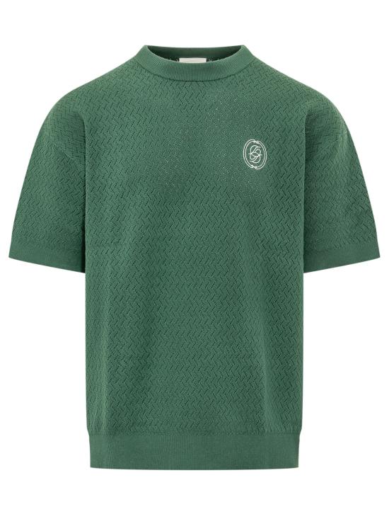 26FW 드롤드무슈 반팔 티셔츠 LPO202CO292 GN GREEN