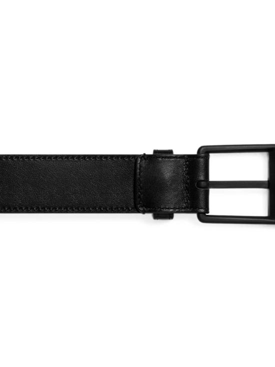 26FW 보테가베네타 가죽 벨트 876749V5B71 8966 Black nero opaco - BOTTEGA VENETA