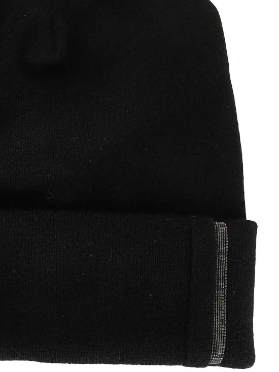  브루넬로 쿠치넬리 모자 M12163199C101 Black - BRUNELLO CUCINELLI
