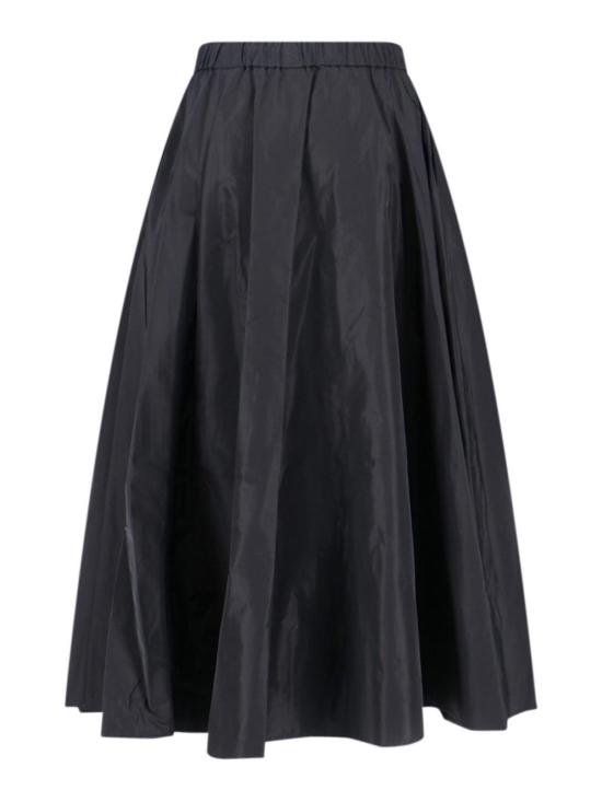 26FW 아스페시 미디 스커트 5N23P00801241 Black - ASPESI