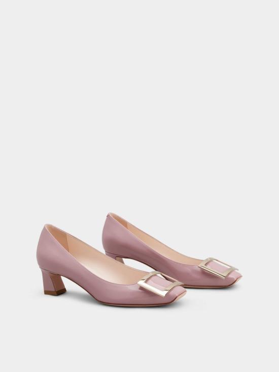 26FW 로저비비에 트럼펫 메탈 버클 펌프스 RVW44815280D1PM424 Pink - ROGER VIVIER