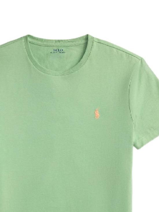 26SS 폴로 랄프로렌 포니로고 자수 반팔 티셔츠 710671438 456 OUTBACK GREEN C2451 - POLO RALPH LAUREN