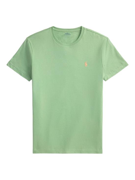 26SS 폴로 랄프로렌 포니로고 자수 반팔 티셔츠 710671438 456 OUTBACK GREEN C2451