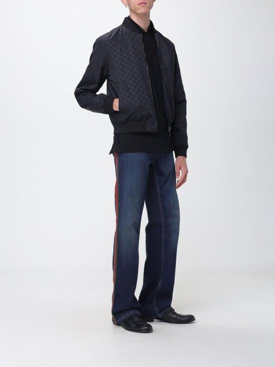 26FW 구찌 봄버 자켓 871661ZAU1J 1000 Black - GUCCI