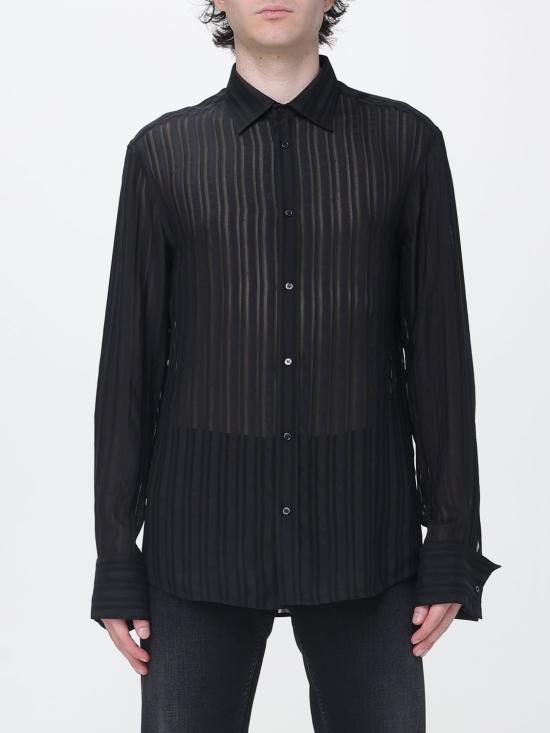 26FW 구찌 긴팔 셔츠 865801ZAU2C 1000 Black