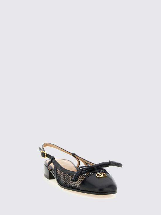 26SS 발렌티노 가라바니 플랫 슈즈 8W2S0MH0PDY 0NO Black - VALENTINO GARAVANI