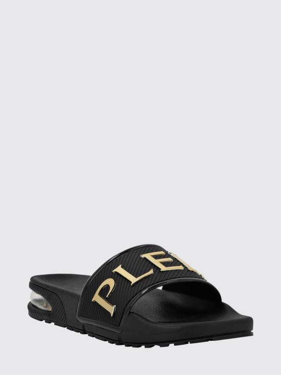 26FW 플레인스포츠 뮬/슬리퍼 PACSUSG0028SXV022N 0202 Black - PLEIN SPORT