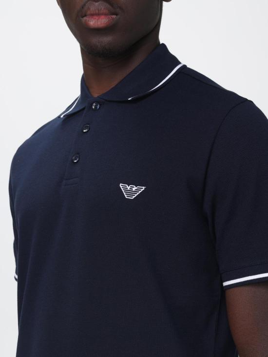 26SS 엠포리오 아르마니 폴로 티셔츠 EM001380AF20424 UB102 Blue - EMPORIO ARMANI
