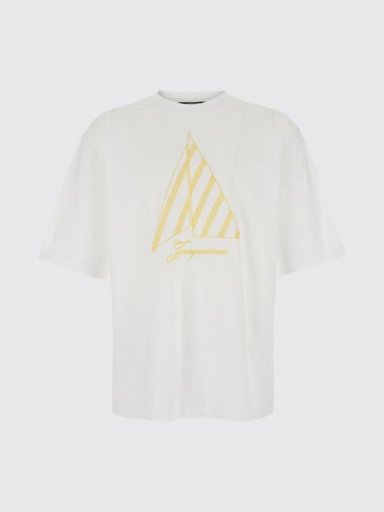 26FW 자크뮈스 보일리에 티셔츠 TSU00321AJ00285 1NH White - JACQUEMUS