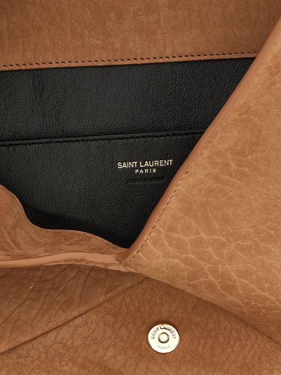26SS 생로랑 클러치/파우치 851590AAEEL 2374 Brown - SAINT LAURENT