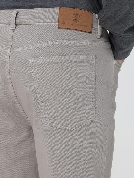 26FW 브루넬로 쿠치넬리 데님 팬츠 M277PO2090 C7500 Grey - BRUNELLO CUCINELLI